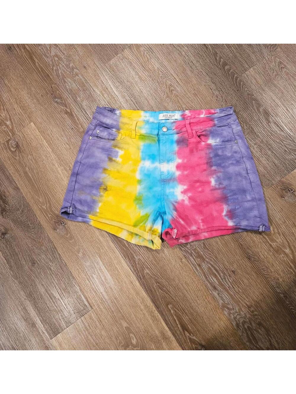 Judy Blue Tie-Dye High Waist Casual -Size 1X 183